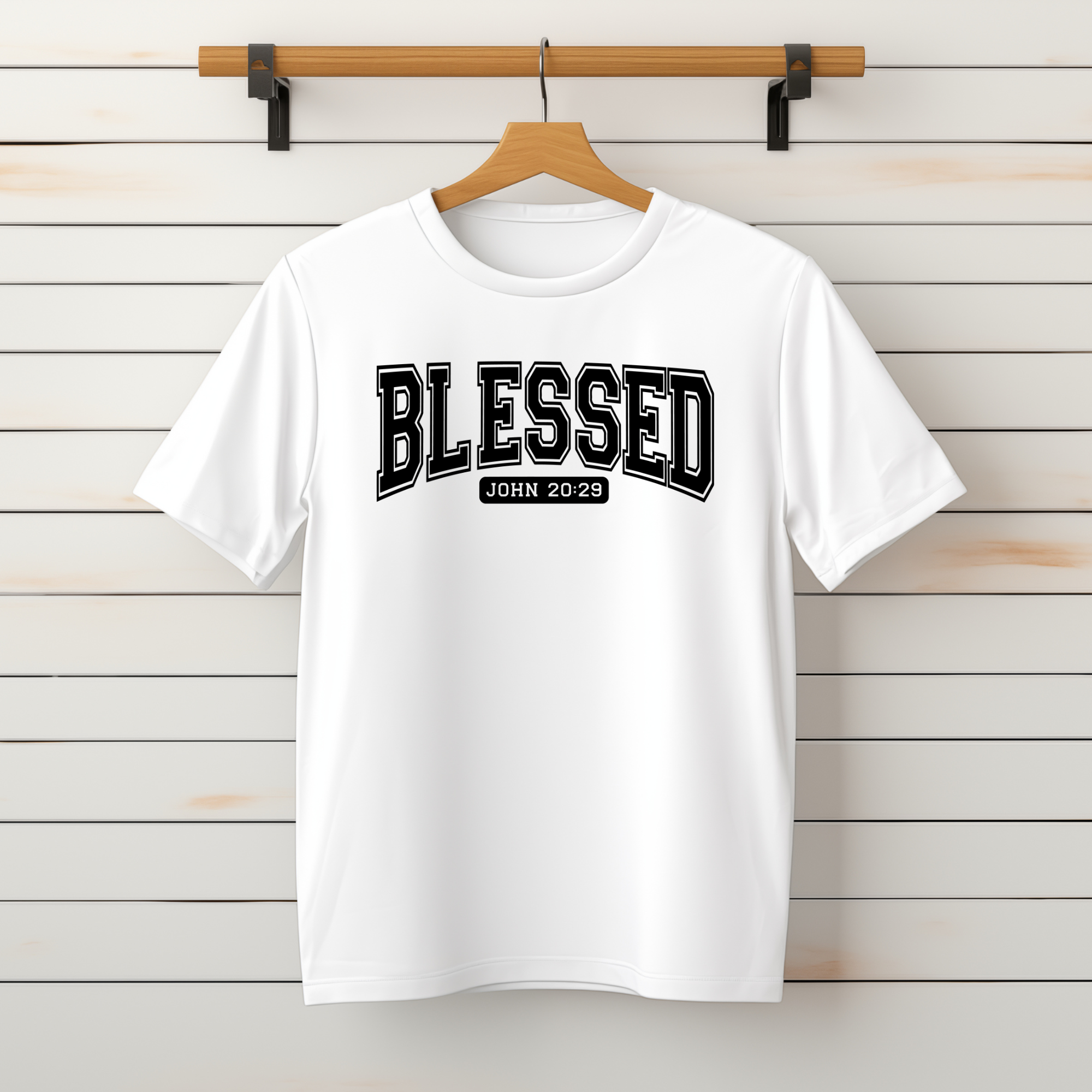 Faith Graphic Tee - BLESSED