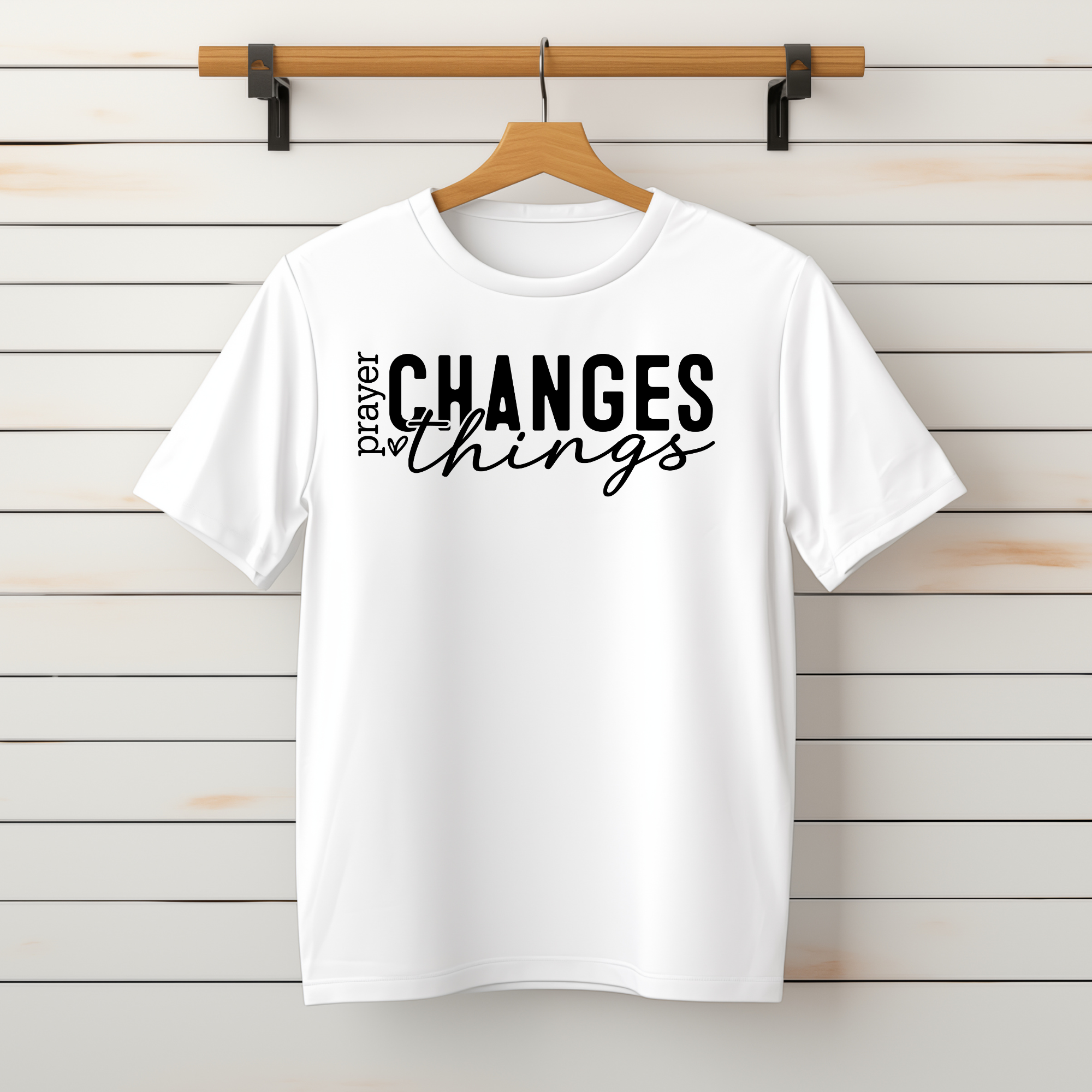 Faith Graphic Tee - Prayer Changes Things