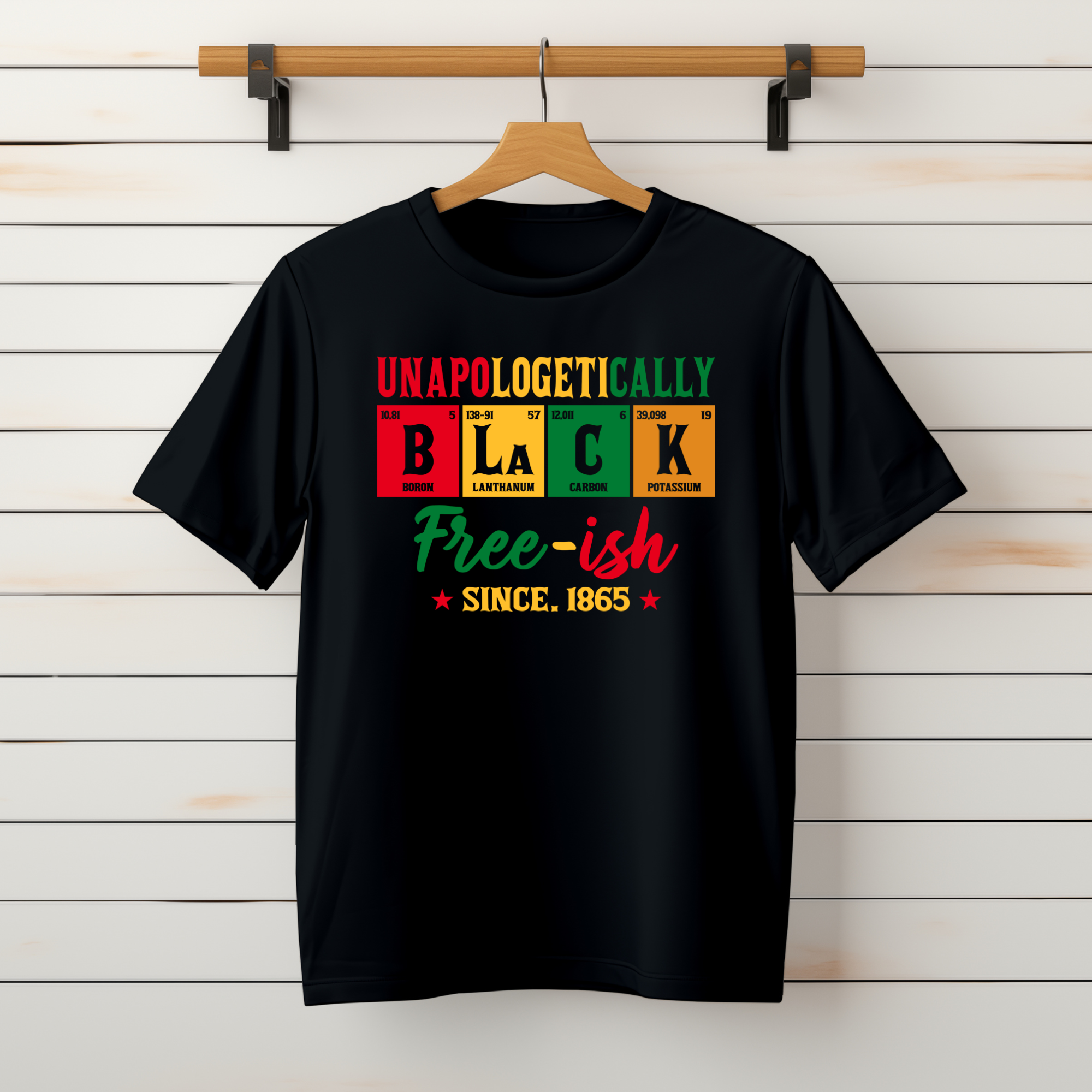 Juneteenth Graphic Tee - B La C K Free-ish