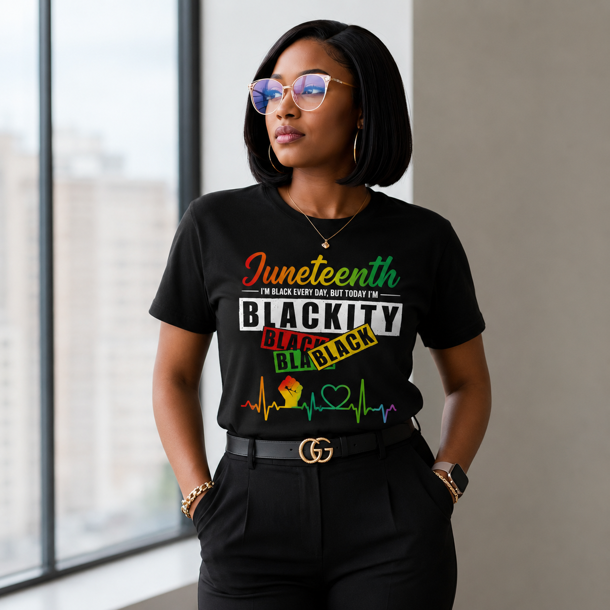 Juneteenth Graphic Tee - Blackity Blackity