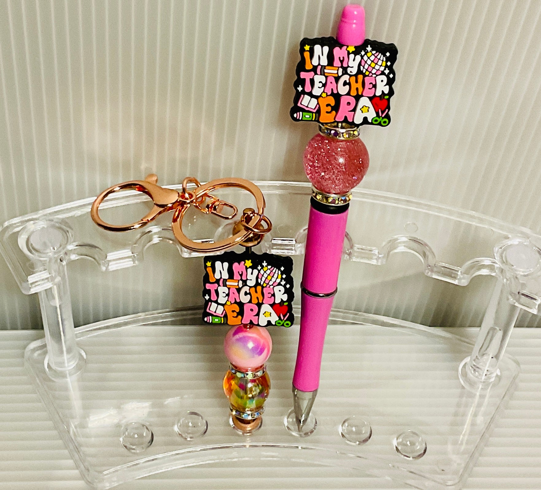 teacher & keychain combo