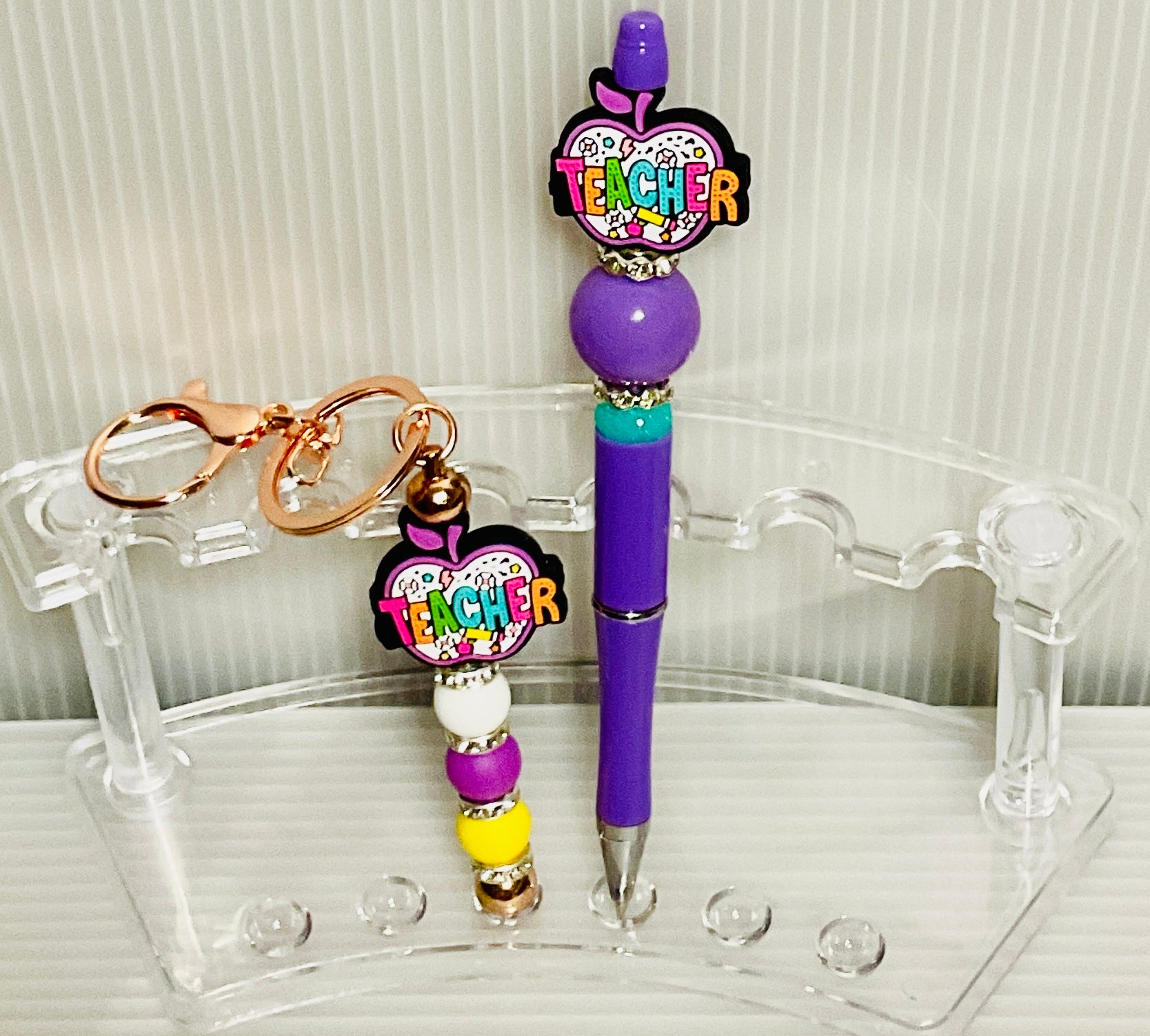 teacher & keychain combo