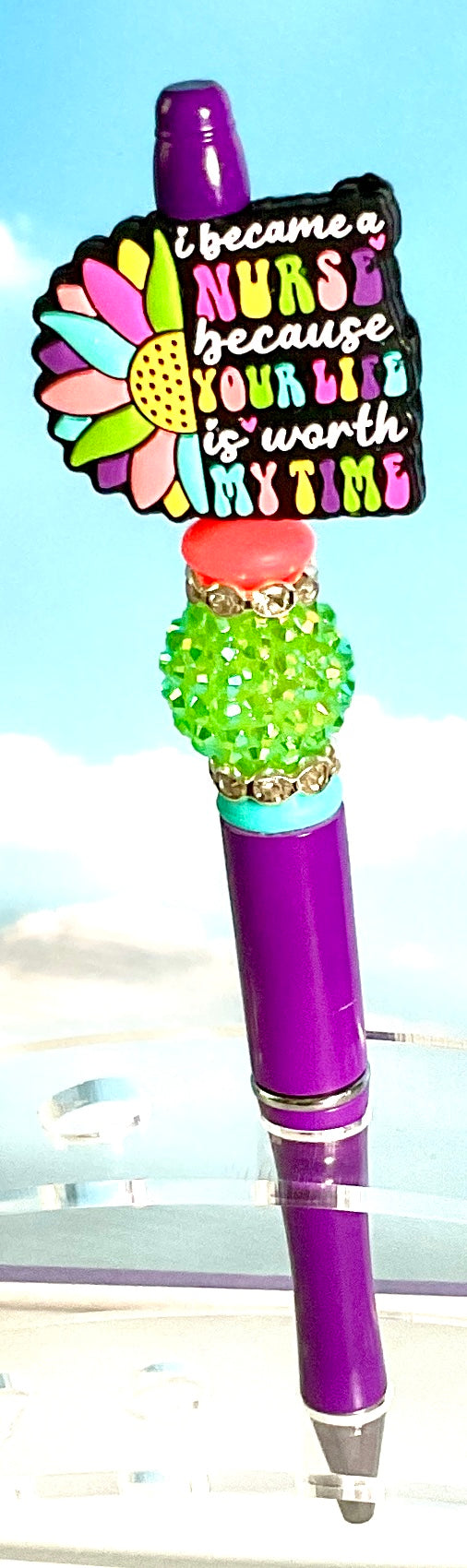 purple nurse pen