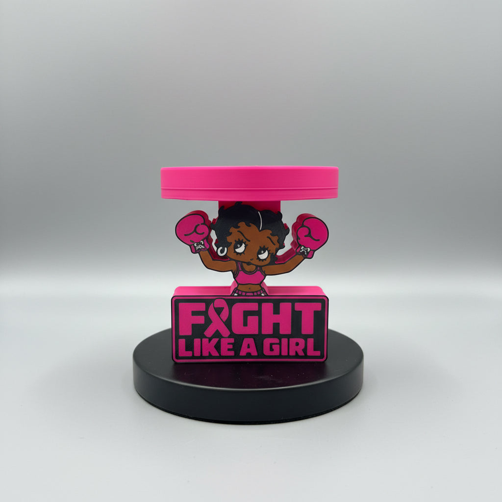 Breast Cancer Awareness Candle Holder